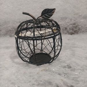 NIB Apple tealight holder